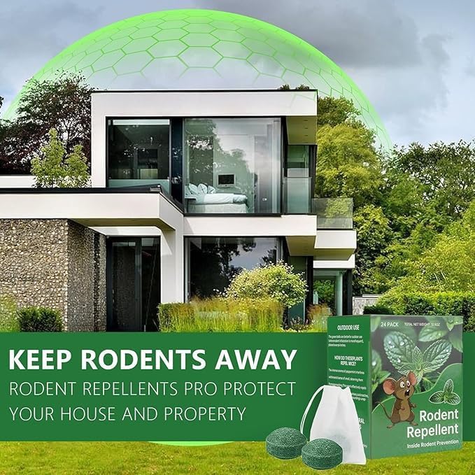 🏠 HomeSafe™ - Herbal Ret Repellent Balls 🐭 | Flat 45 %