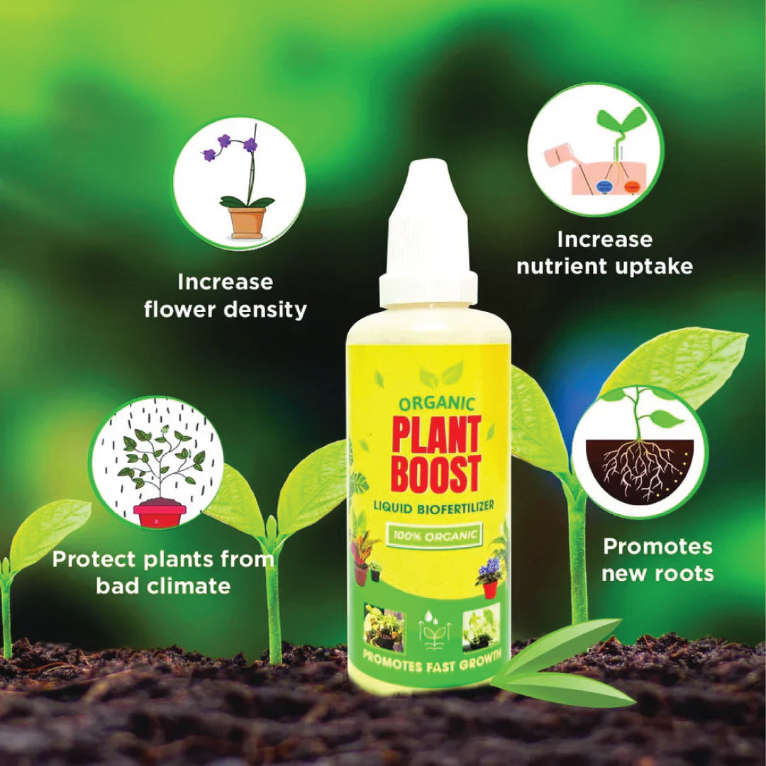 🌱 Plant Power Boost™ – Organic Growth Formula ✅ (Pack of 4)