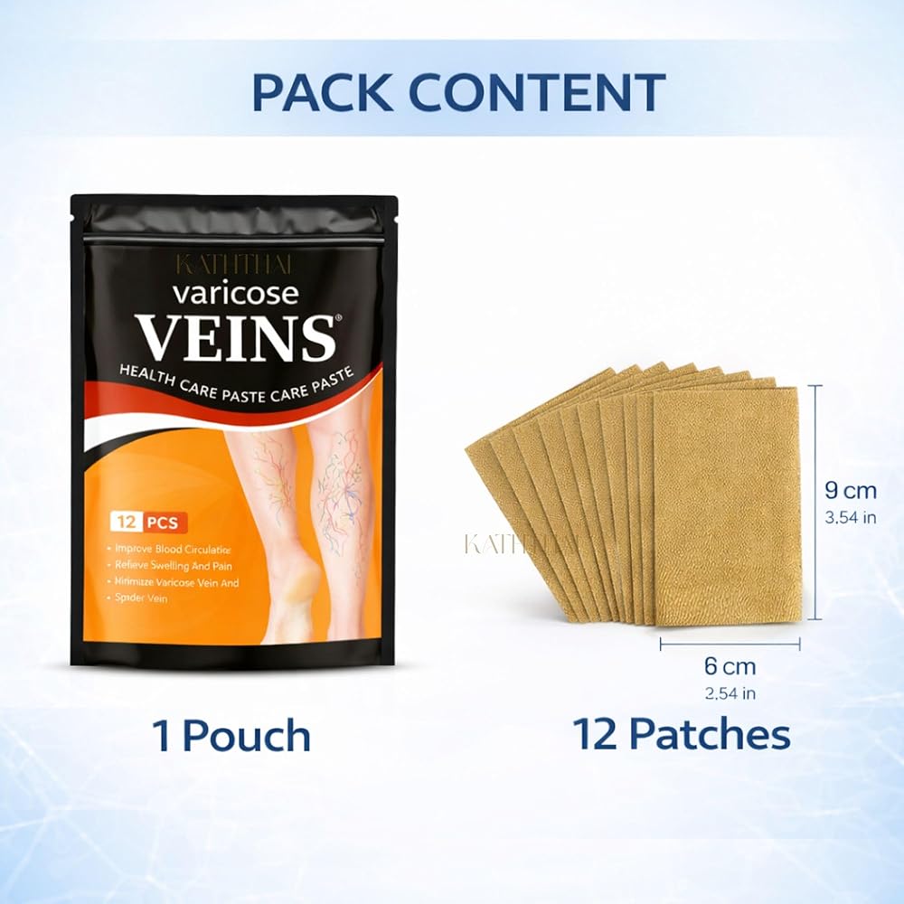 🌿 VaricoCare™ - Herbal Leg Comfort Patch🦵| Flat 45 %