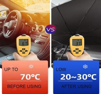 🌞🧊 HeatGuard™ - UV Block Car Sunshade | FLAT 45%🔥