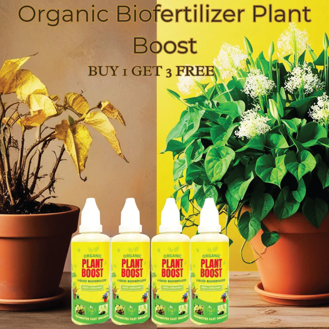 🌱 Plant Power Boost™ – Organic Growth Formula ✅ (Pack of 4)