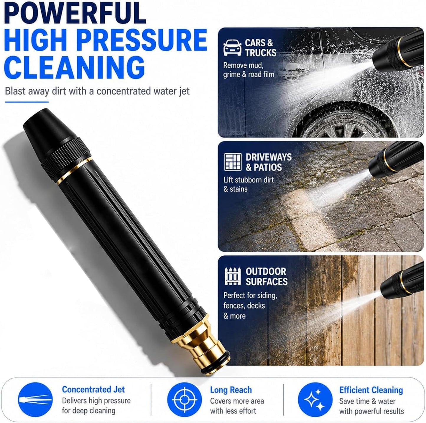 🌊  WashMaster™ - High Pressure Water spray 💦 | Flat 45 %