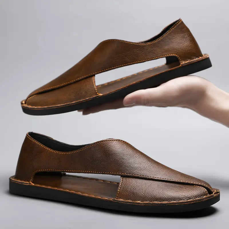 🏝️👞 Men's Slip Style Grip™ Walk Shoes ✅🛡️| FLAT 45% Off 🔥