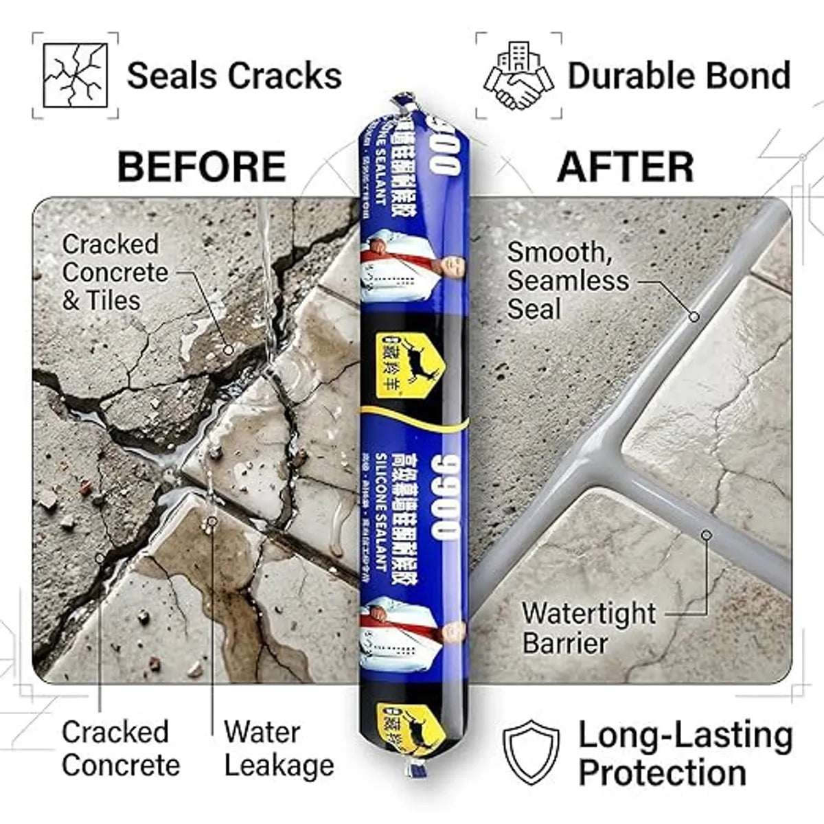 🌧️ RainBlock™ -Water Leak Repair Sealant 🏠 | Flat 45 %