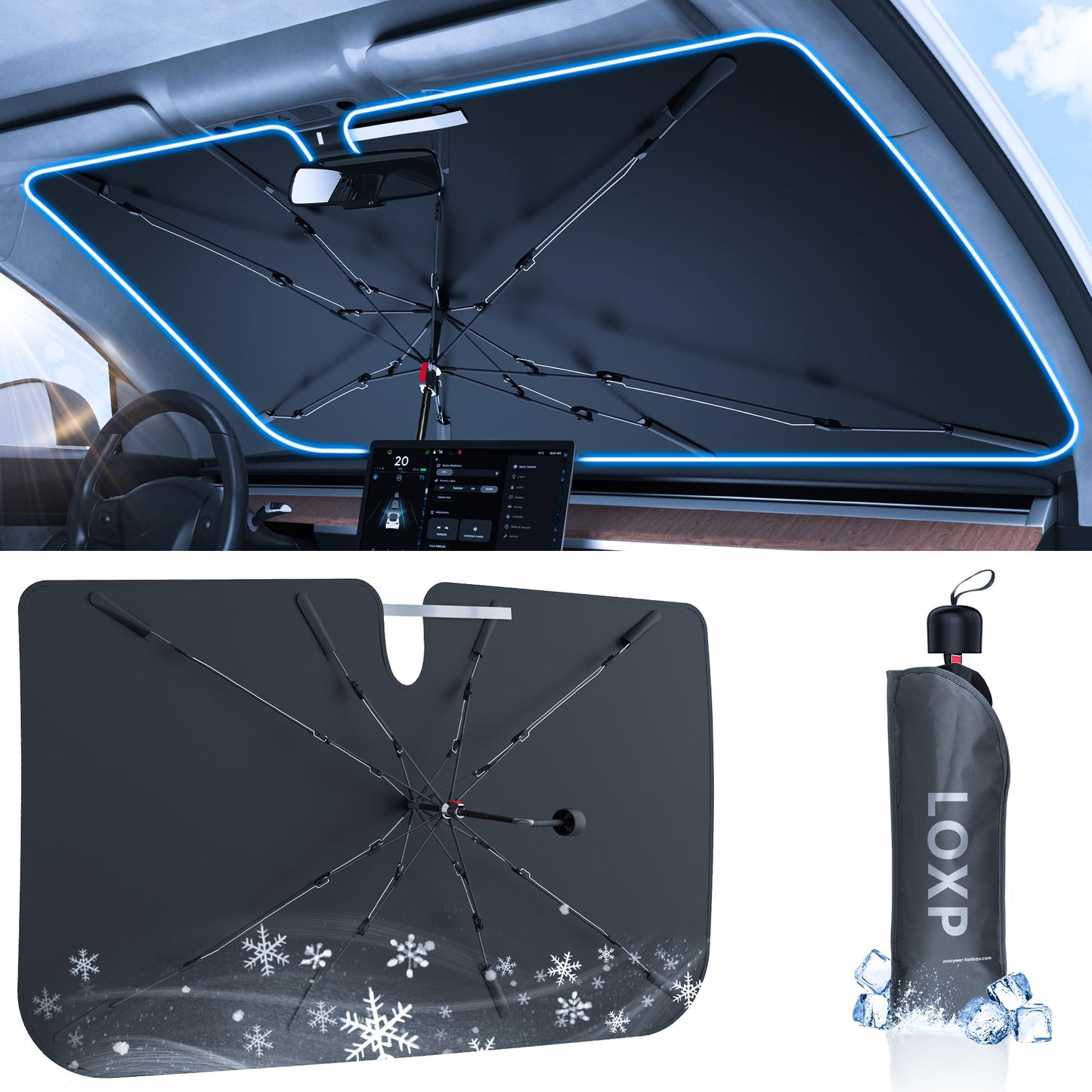 🌞🧊 HeatGuard™ - UV Block Car Sunshade | FLAT 45%🔥