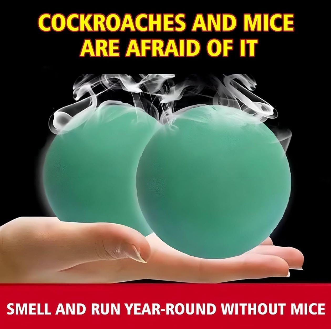 🏠 HomeSafe™ - Herbal  Ret Repellent Balls 🐭 | Flat 45 %