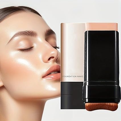 🪞 Glass Skin™ - Luxury Glow Foundation Stick 💖 | FLAT 45% OFF 🔥