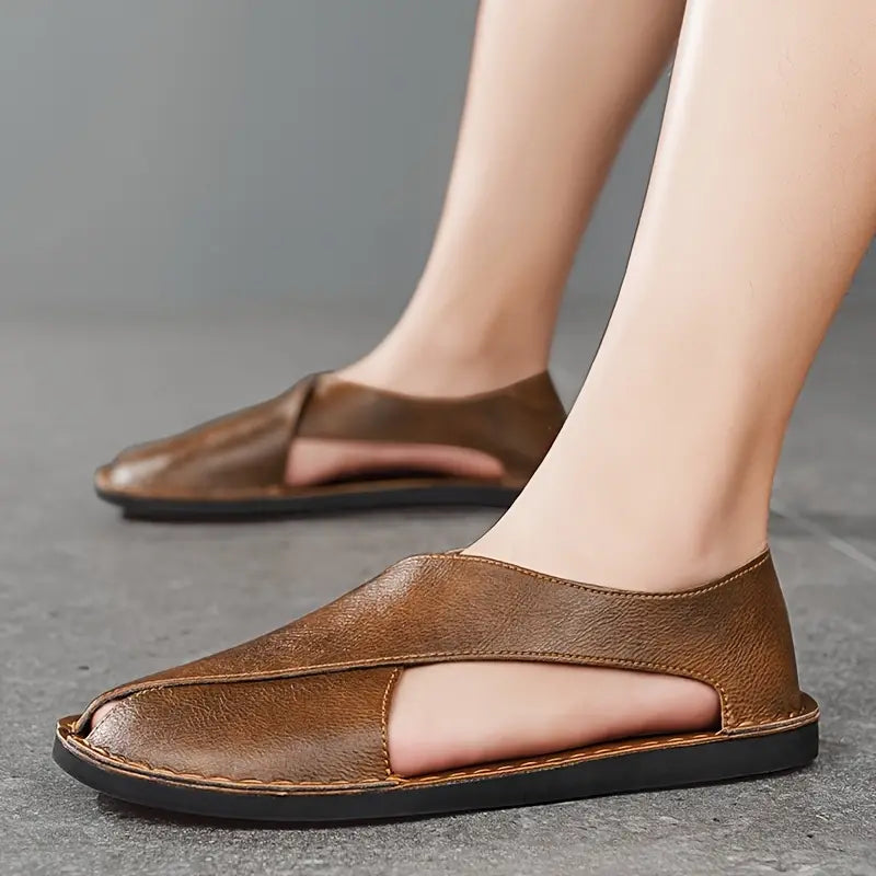 🏝️👞 Men's Slip Style Grip™ Walk Shoes ✅🛡️| FLAT 45% Off 🔥