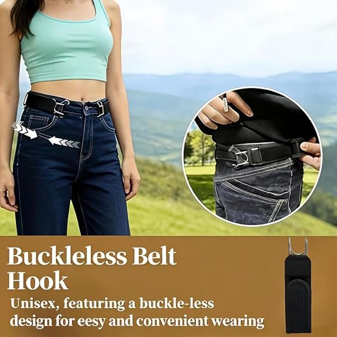 👖 FlexHook™- All-Day Comfort Buckle Belt | FLAT 45% OFF 🔥