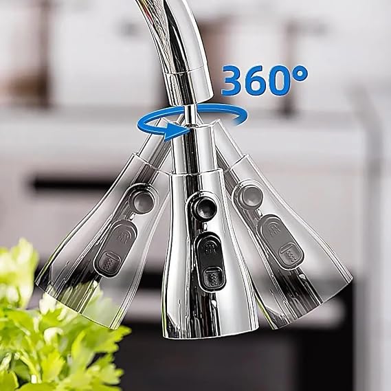 🌀 PowerSpray™ 3-Mode Water Faucet (FLAT 45% ) 0FF🔥