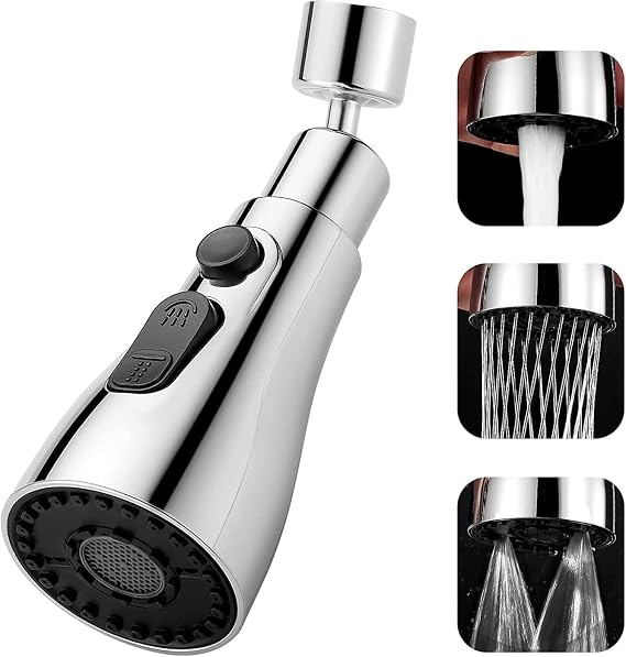 🌀 PowerSpray™ 3-Mode Water Faucet (FLAT 45% ) 0FF🔥