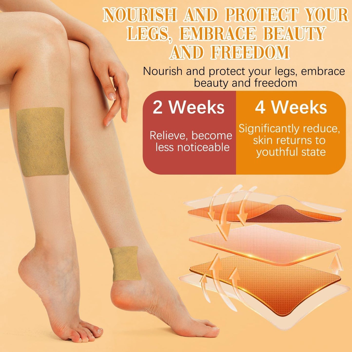 🌿 VaricoCare™ - Herbal Leg Comfort Patch🦵|  Flat 45 %