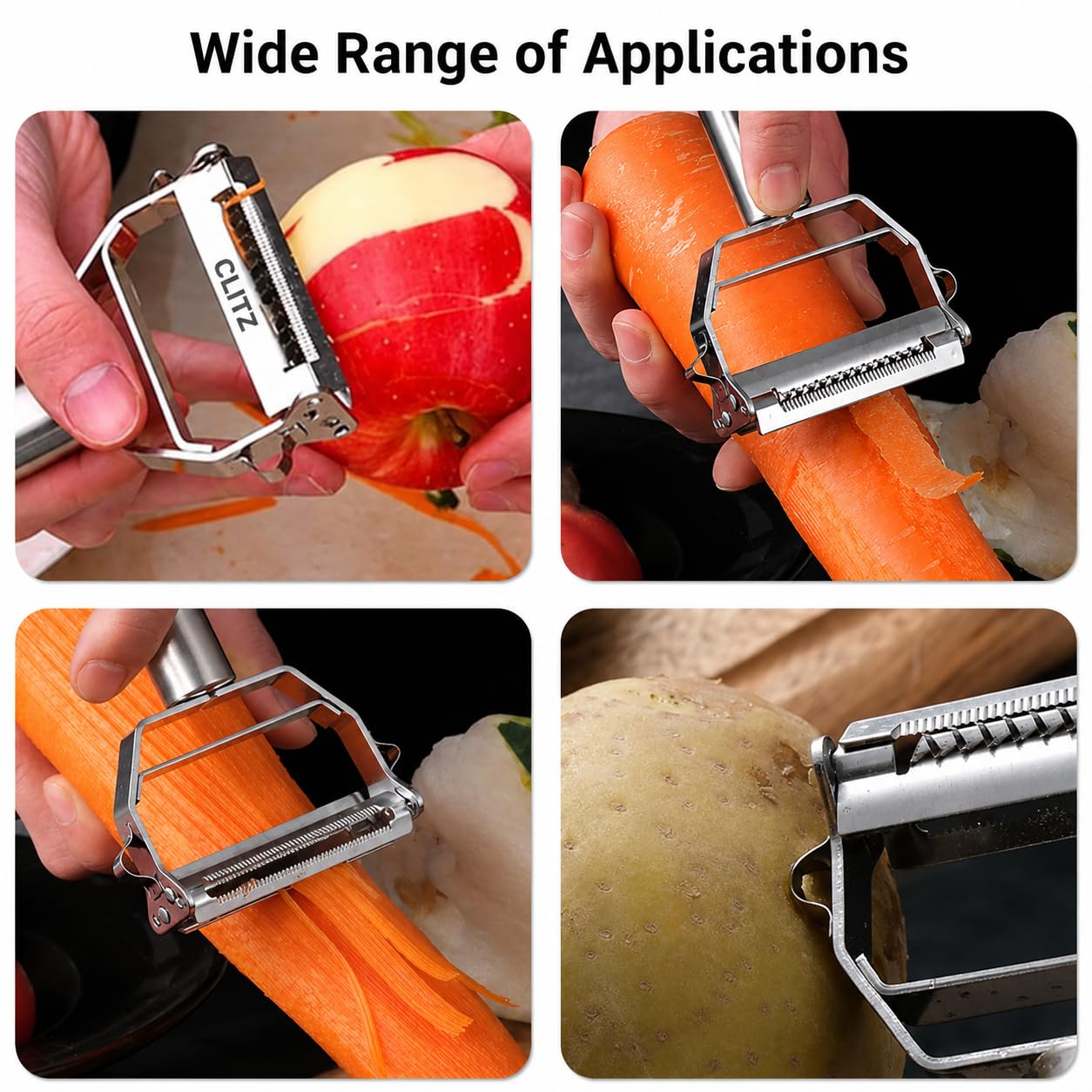 🥕 SliceMaster™-2-in-1 Fruit & Vegetable Peeler | FLAT 45% OFF 🔥