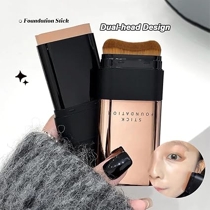 🪞 Glass Skin™ - Luxury Glow Foundation Stick 💖 | FLAT 45% OFF 🔥