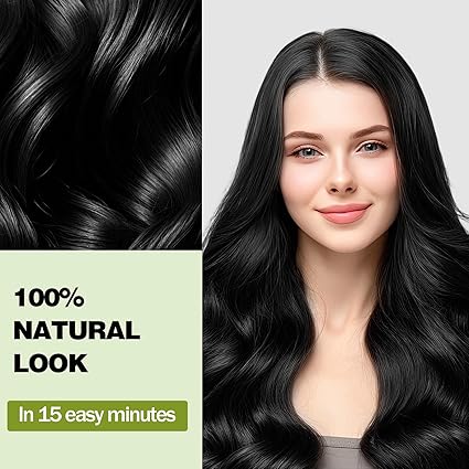 💚 Quick Hairshine Black™ -Premium Hair Color Shampoo | FLAT 45% OFF 🔥