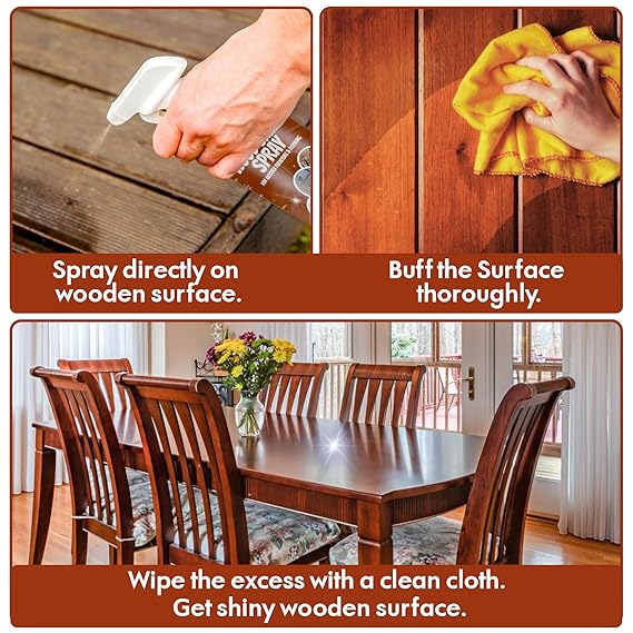 🏡 WoodShine Pro™ - Instant Shine Furniture Polish | FLAT 45% OFF 🔥