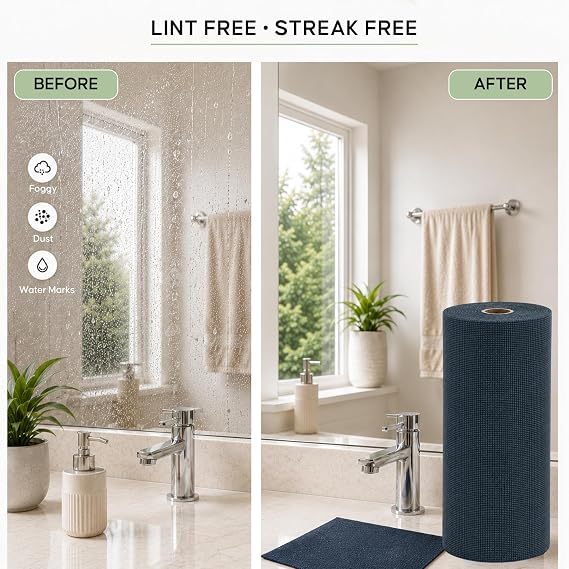 🧼 CleanMaster™ Multi-Purpose Microfiber Cloth Roll | FLAT 45% OFF 🔥