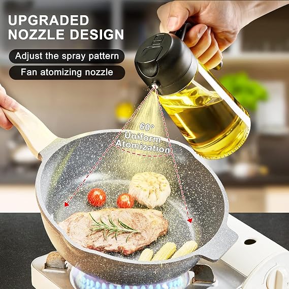 🍳 KitchenPro™- Healthy Cooking Oil Spray Bottle | Flat 45 % 🔥