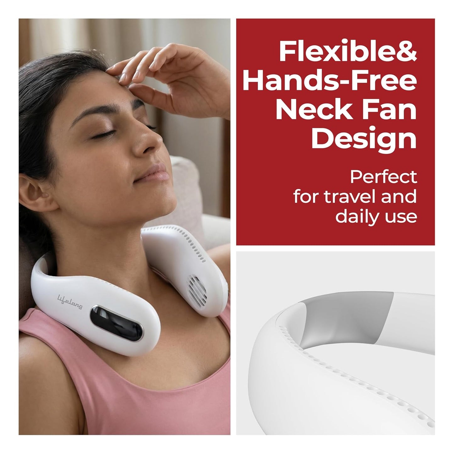 ❄️ Neck Fan -CoolNest™ Stay Cool. Stay Comfortable | FLAT 45% OFF 🔥