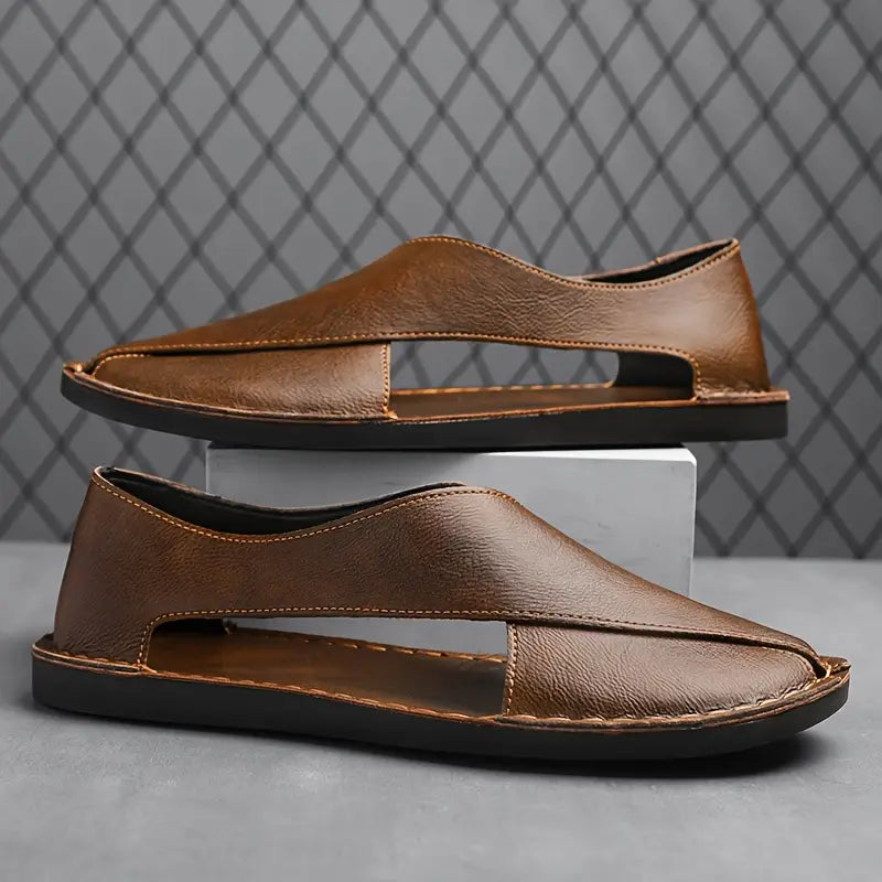 🏝️👞 Men's Slip Style Grip™ Walk Shoes ✅🛡️| FLAT 45% Off 🔥