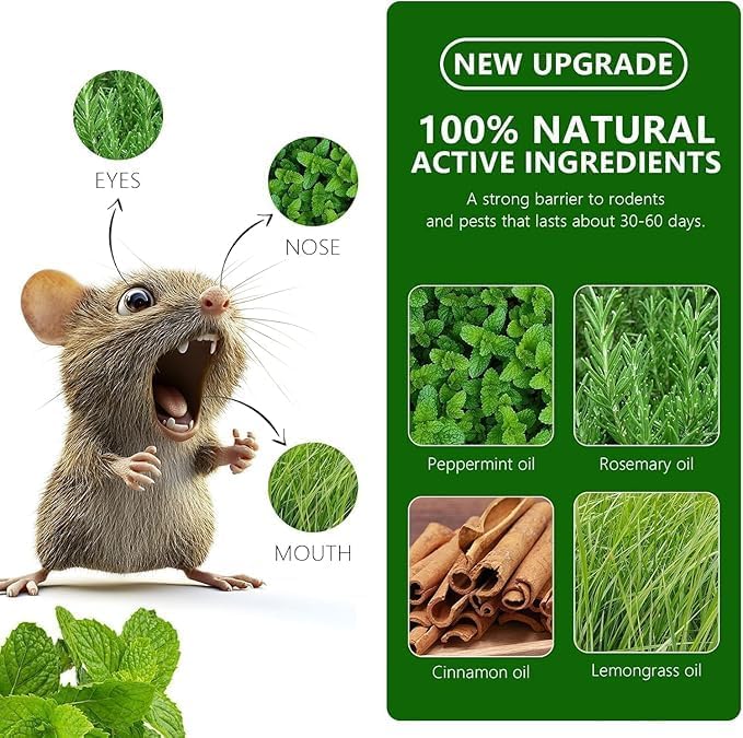🏠 HomeSafe™ - Herbal  Ret Repellent Balls 🐭 | Flat 45 %