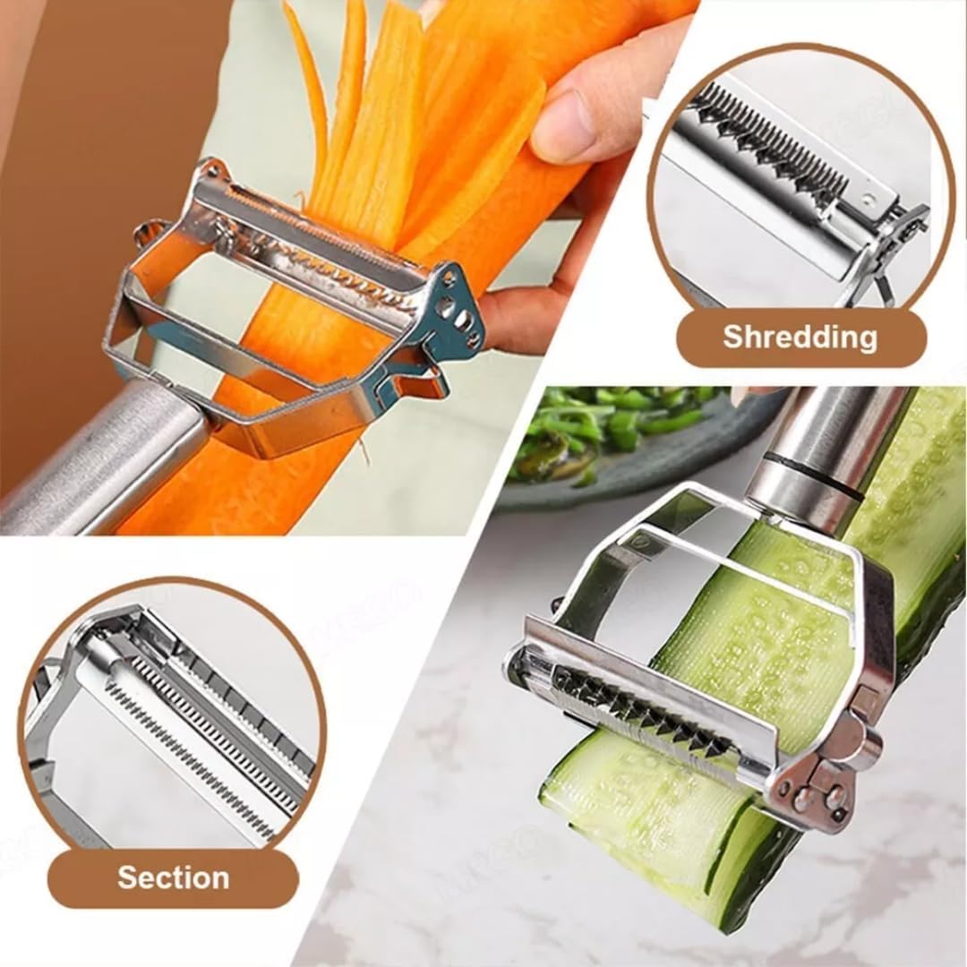 🥕 SliceMaster™-2-in-1 Fruit & Vegetable Peeler | FLAT 45% OFF 🔥