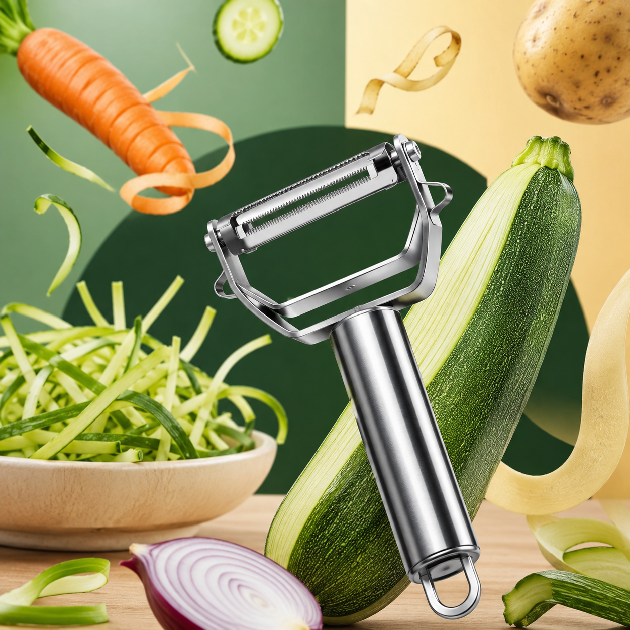 🥕 SliceMaster™-2-in-1 Fruit & Vegetable Peeler | FLAT 45% OFF 🔥