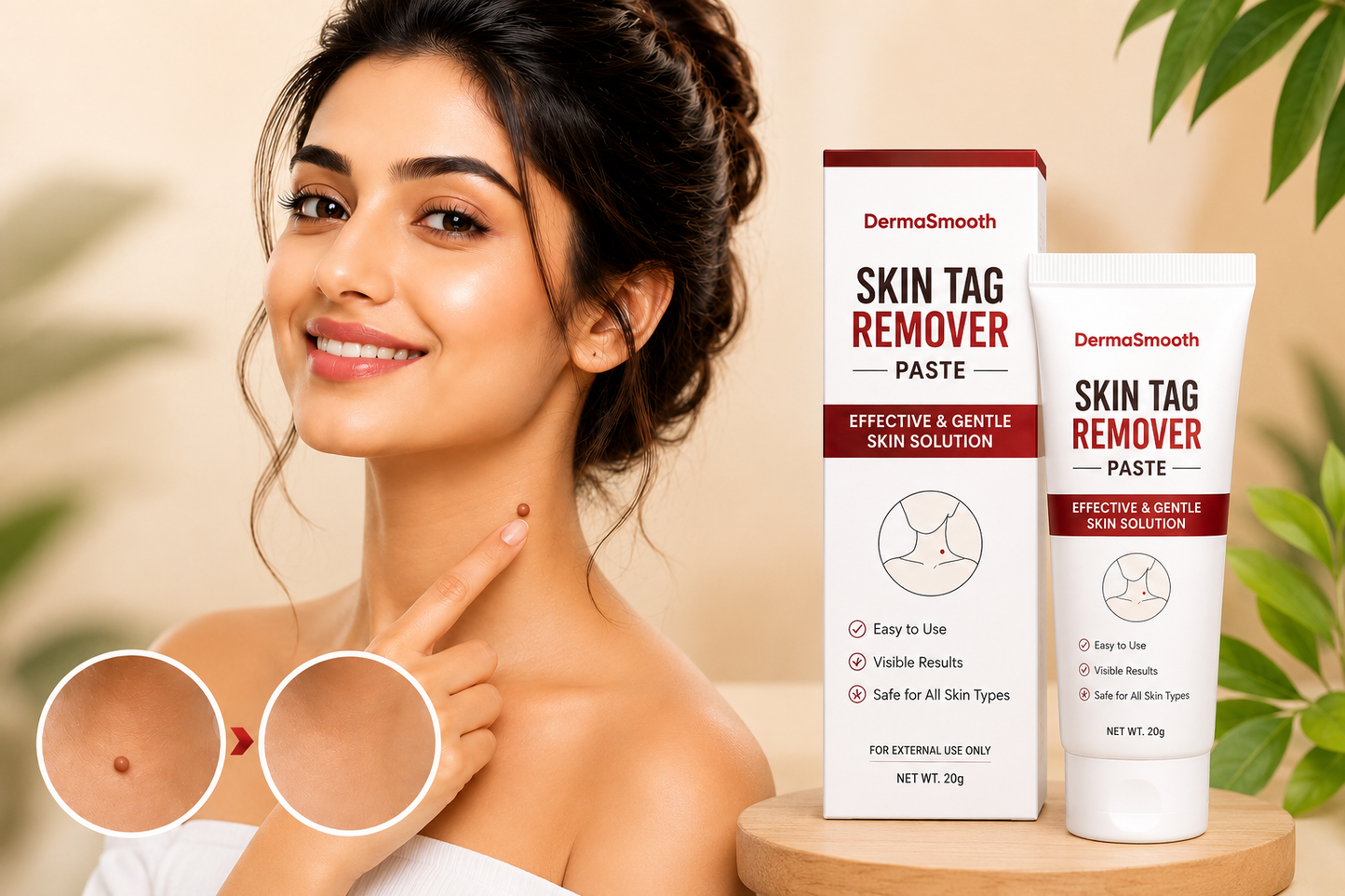 🌸 Skin Tag  Remover -TagFree™ Visible Results, Beautiful Skin | FLAT 45% OFF 🔥