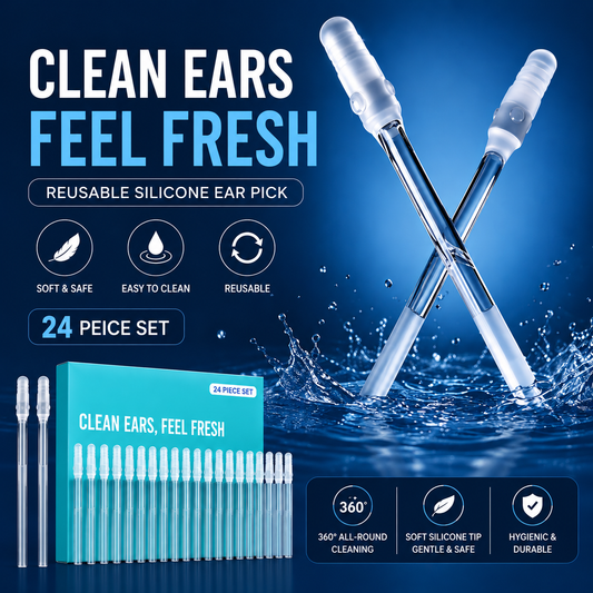 🔥 CleanEar Pro™ Reusable Ear Cleaner🔥 24pcs (Pack of 1) FLAT 45% OFF