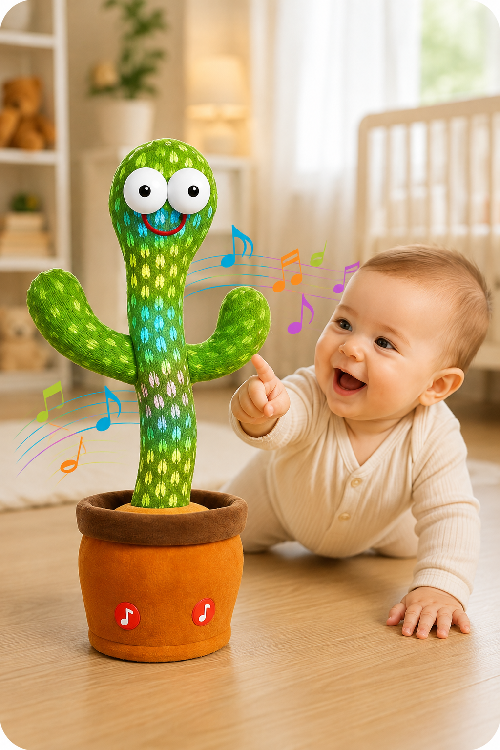 🌵DancyBuddy™ - The Original Dancing Talking Cactus 👶 🧸 🎤