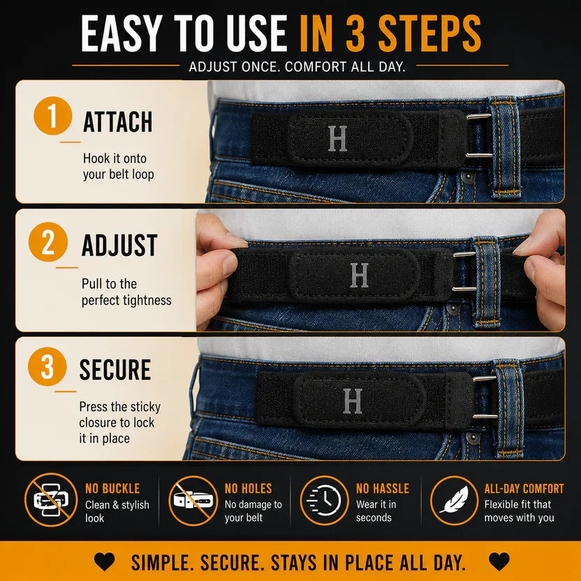 👖 FlexHook™- All-Day Comfort Buckle Belt | FLAT 45% OFF 🔥